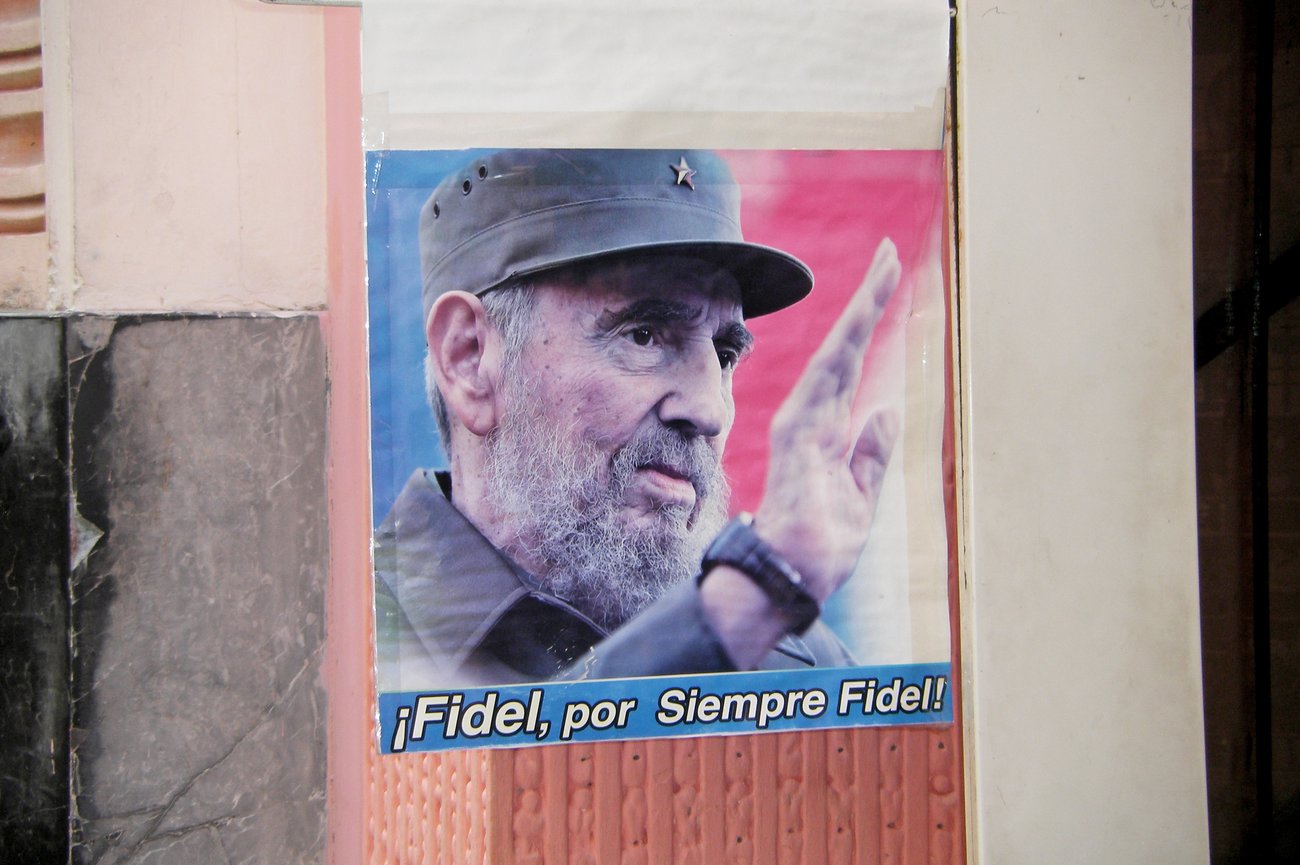 Poster von Fidel Castro