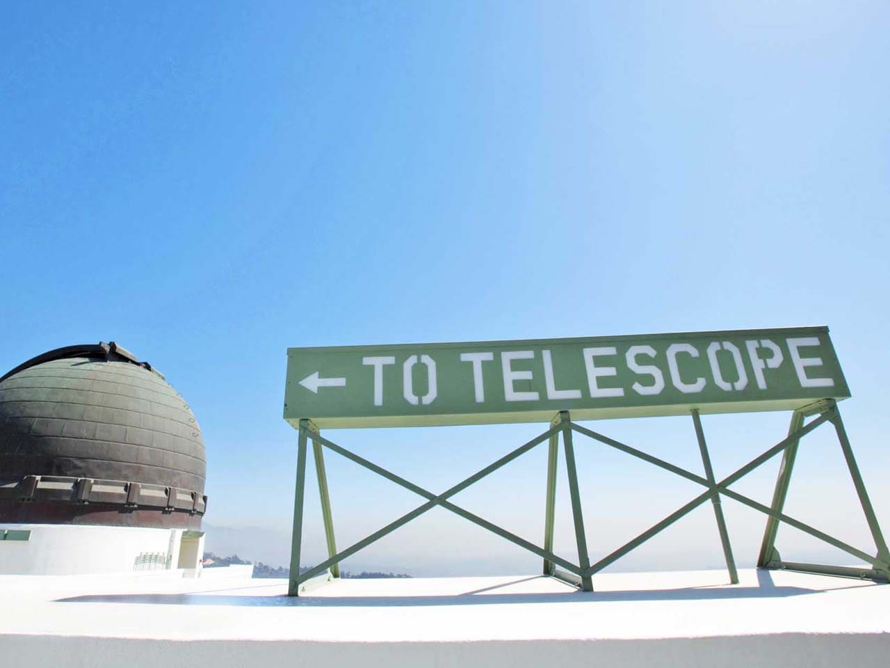 Griffith Observatorium Teleskop