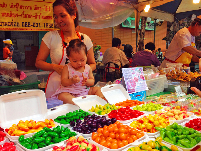 Gemüse-Markt in Bangkok