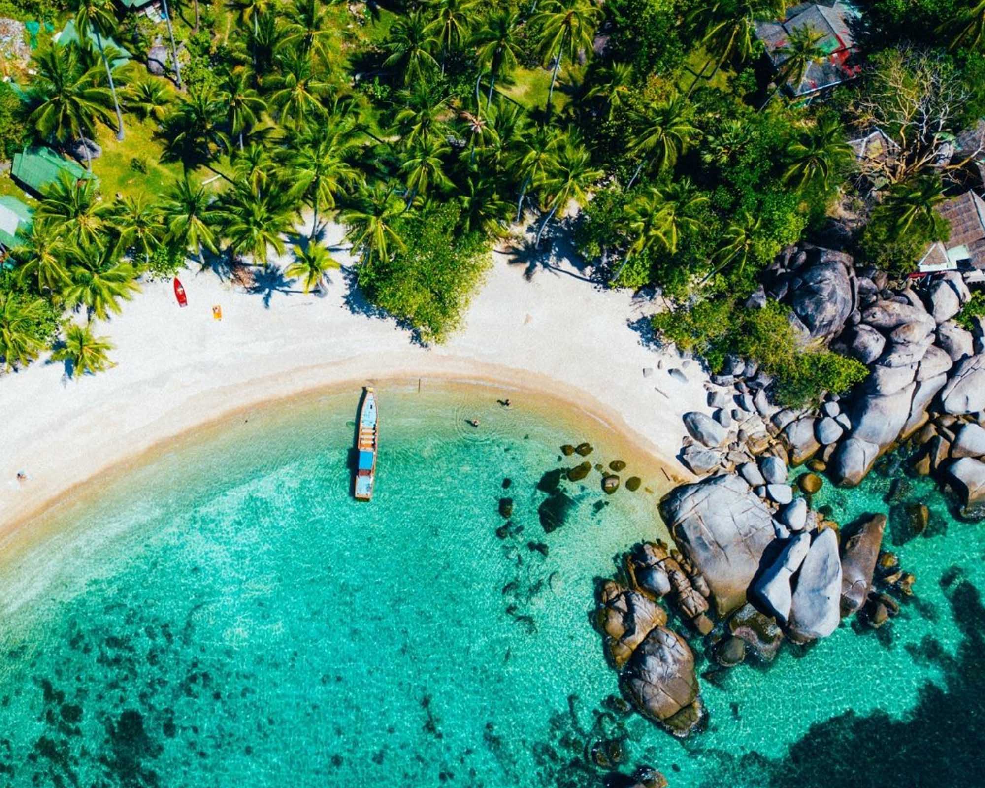 Koh Samui von oben per Drohne